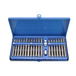 40-tlg. Torx-Bit-Set für Sechskantschrauben 1/2'' 3/8'' Auto