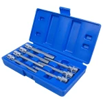 7-tlg. Inbusschlüssel-Set Zoll lang 3/8 TSX TOOL