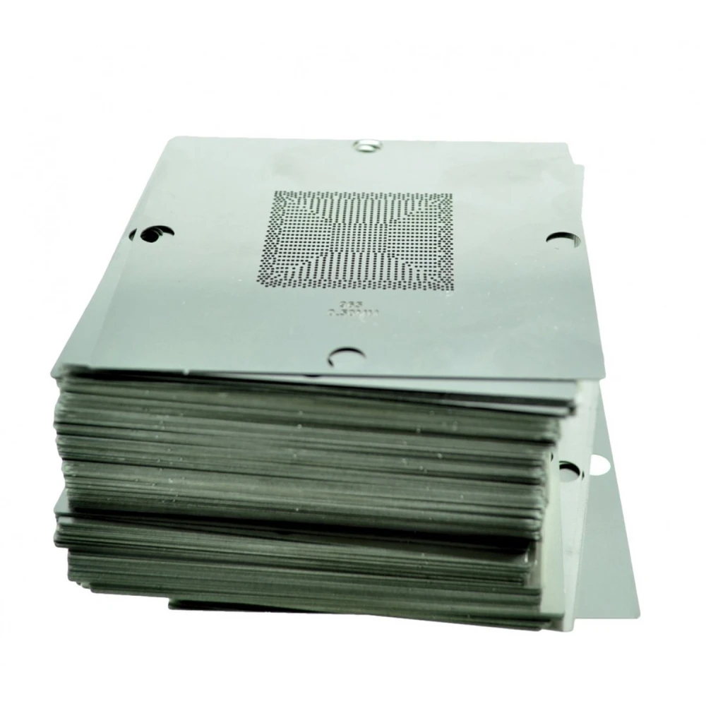 Set 9 Universal-Stencils 90mmx90mm Mk-15/Ht90 mit 380 Stencils Mlink