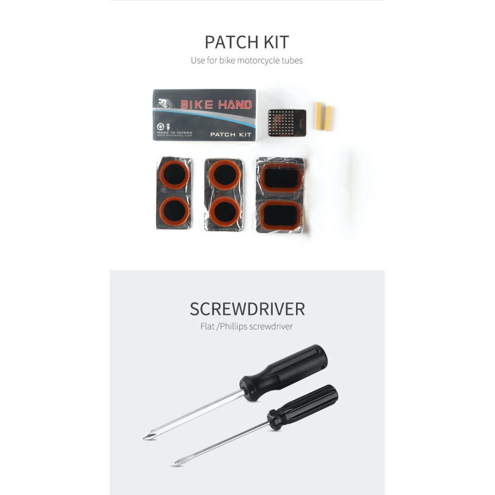 Bikehand Fahrrad-Werkzeugset 18-in-1 – Multifunktions-Set