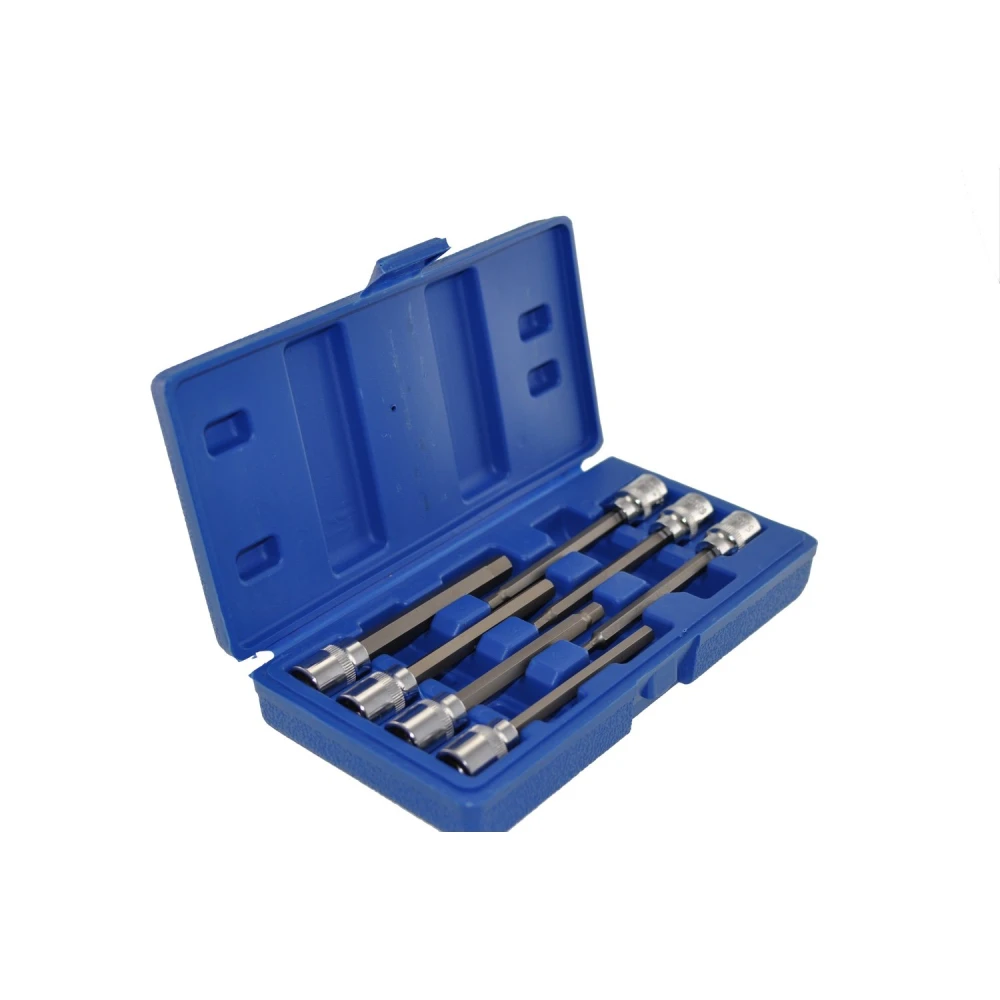 Set de 7 llaves allen hexagonales 3/8 con funda de transporte