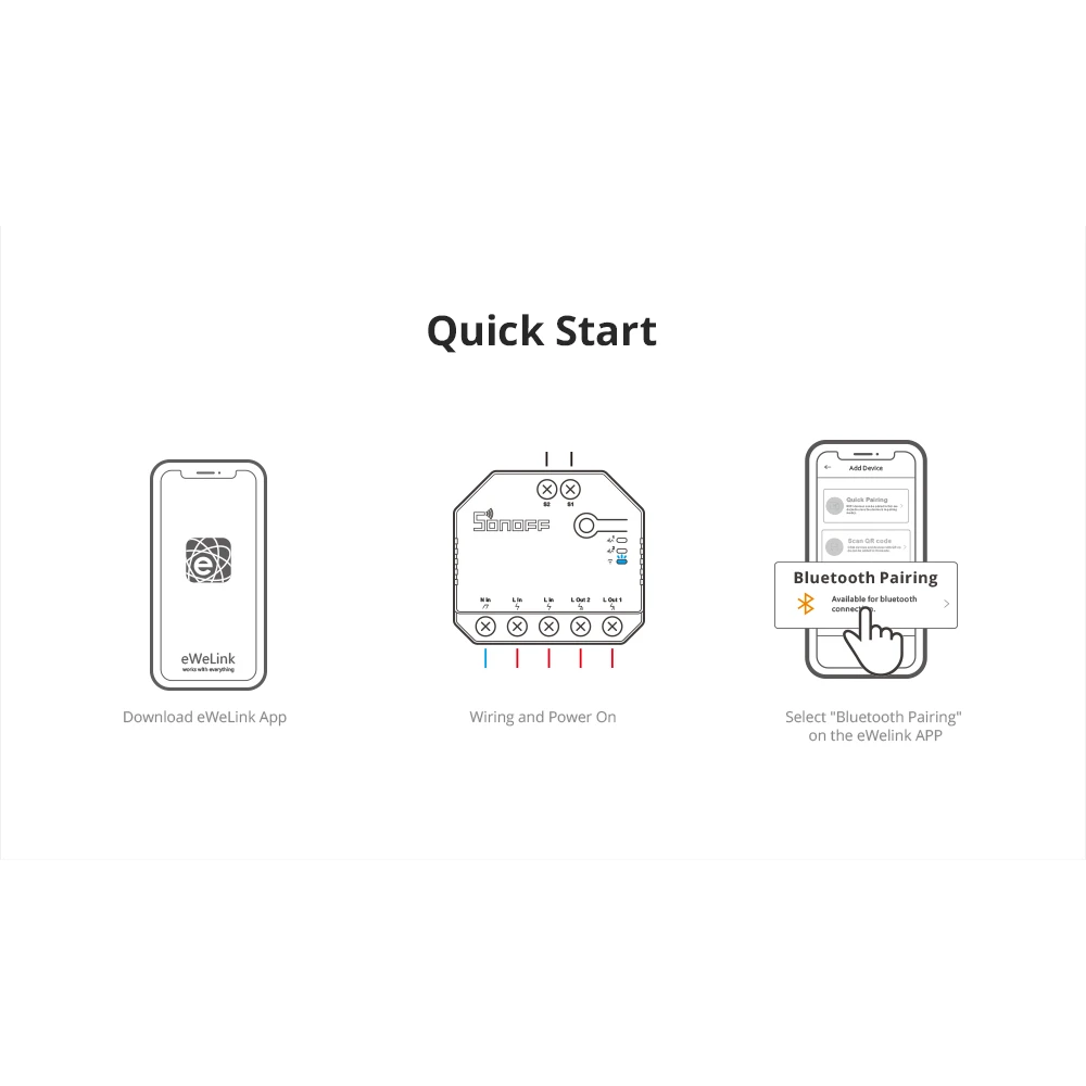 SONOFF DUAL R3 Smart-Relais mit Leistungsmessung