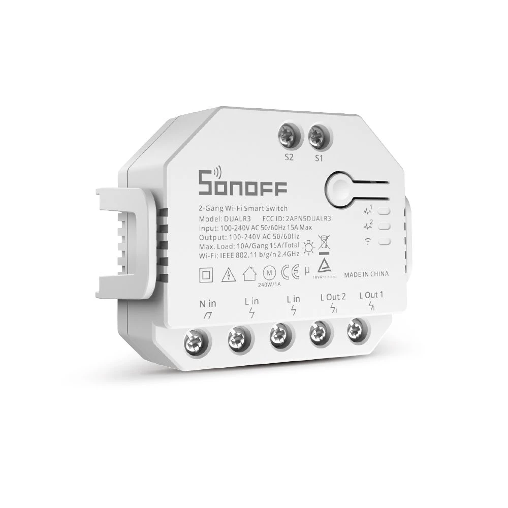 SONOFF DUAL R3 Smart-Relais mit Leistungsmessung