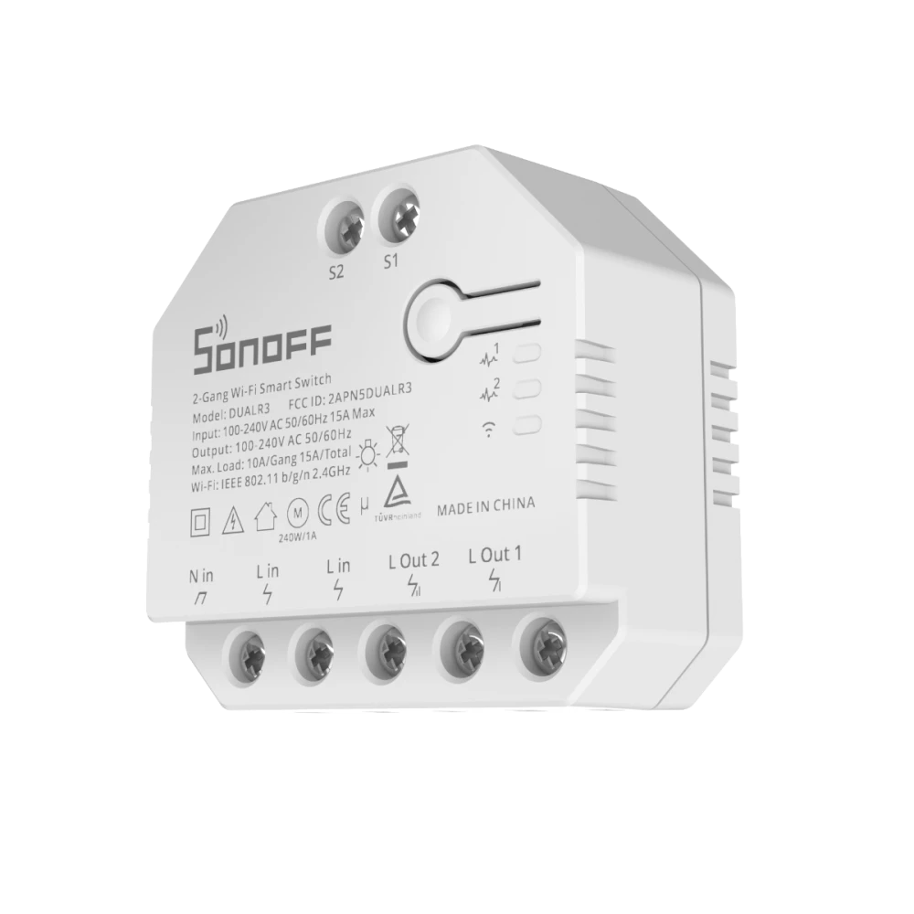 SONOFF DUAL R3 Smart-Relais mit Leistungsmessung