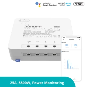 SONOFF Pow R3 - Smart WiFi-Schalter mit Energiemonitoring