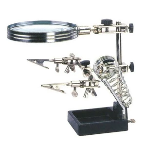 Lupenhalter zum Löten von Elektronik mit freihändigem Arbeiten