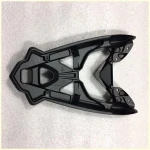 Vista lateral del soporte trasero para Yamaha NMAX155 2017-2020