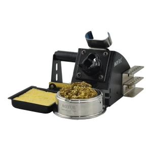 Aoyue 2683b Lötkolbenhalter mit Zangenhalter, Spitzenhalter und Rollenhalter