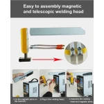 SUNKKO 738AL: Punktschweißgerät für 18650 Lithium-Akkus