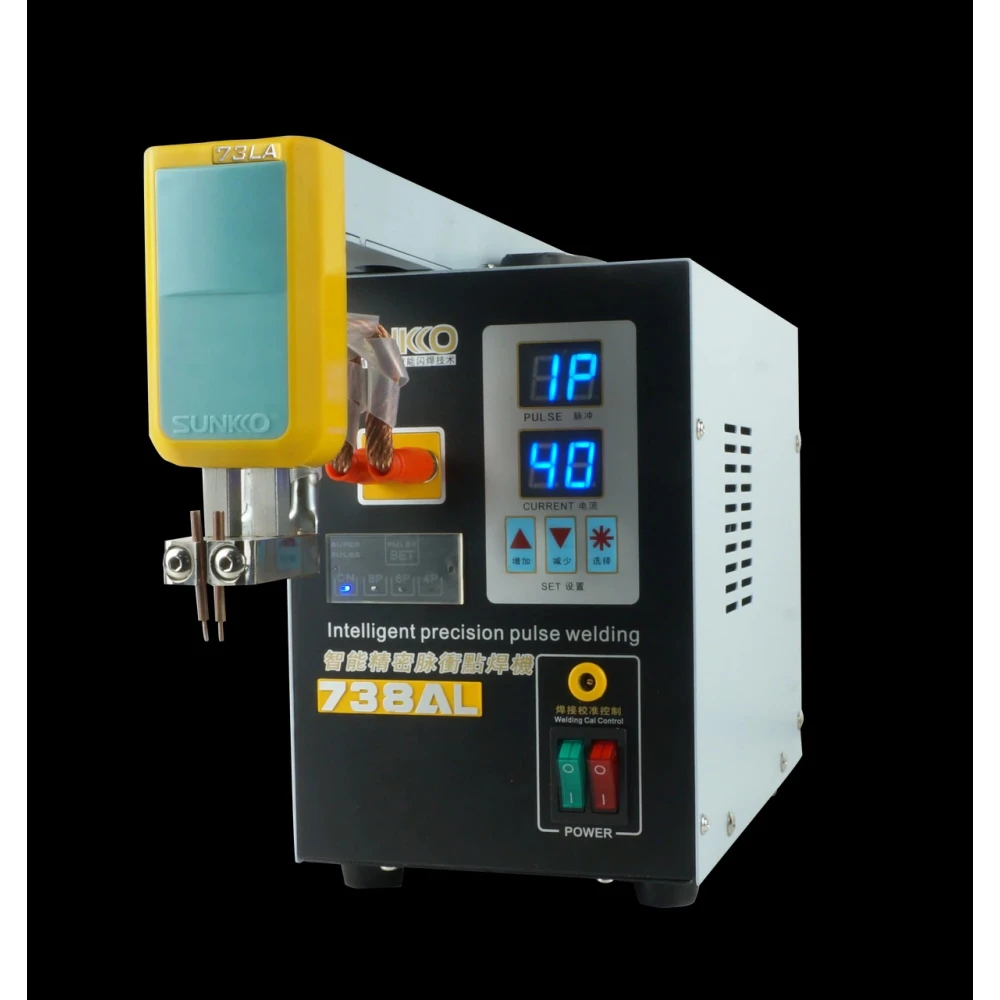 SUNKKO 738AL: Punktschweißgerät für 18650 Lithium-Akkus