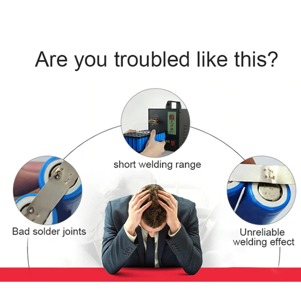 SUNKKO 738AL: Punktschweißgerät für 18650 Lithium-Akkus