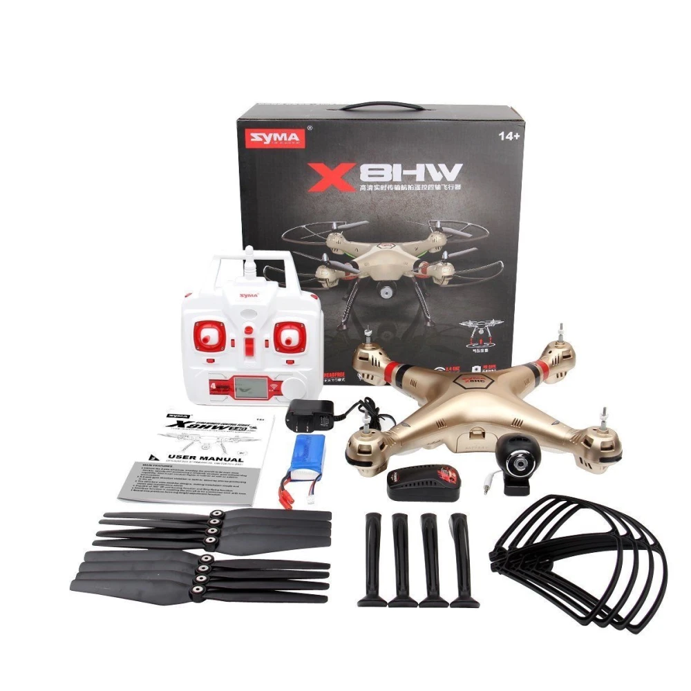 Syma X8hw Drohne Quadcopter FPV mit HD-WiFi-Kamera in Echtzeit