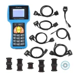 Vista frontal del T300 Key Pro T-Code DIY programador de llaves universal