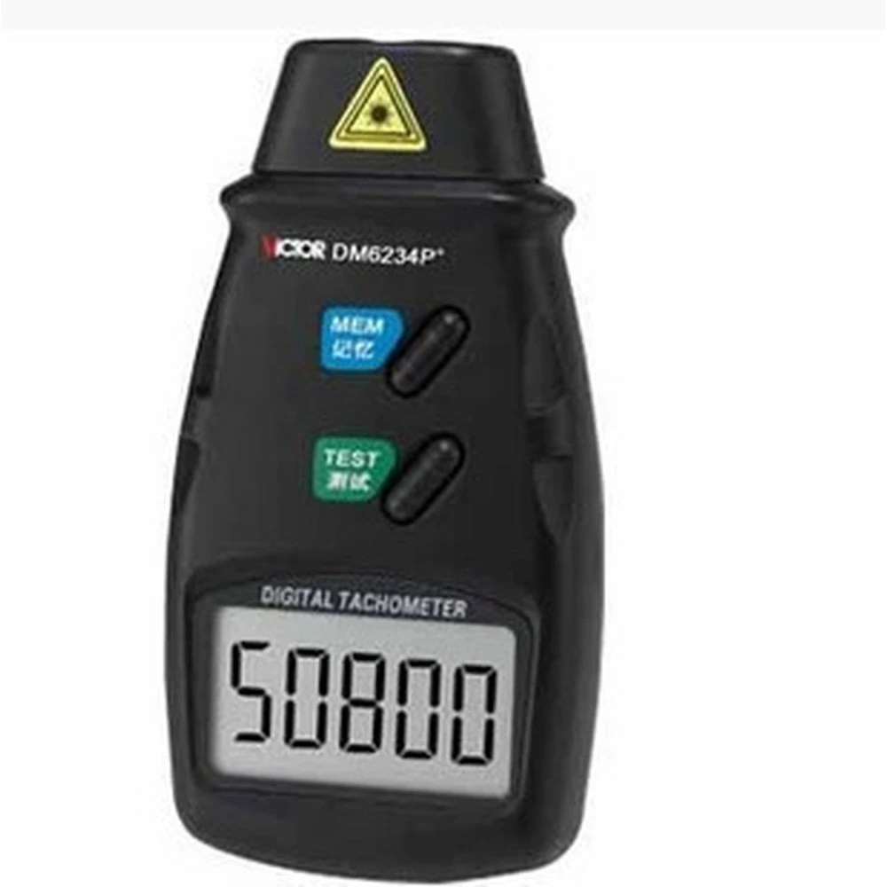 Digitales Handtachometer Victor DM6234P+ für präzise RPM-Messung