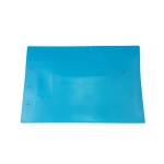 Vista general del tapete de silicona resistente al calor para trabajos de soldadura y reparación