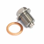 Magnetischer Ölablassschrauben Edelstahl M20 x 1,5 mit Dichtung - Ölwanne Auto Motorrad