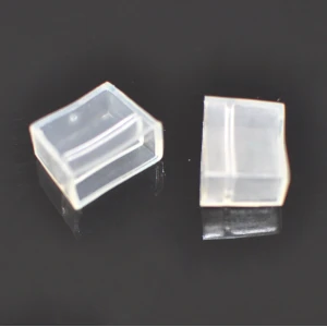 satkit Transparente PVC-Endkappe für LED-Streifen 220V AC 14mm