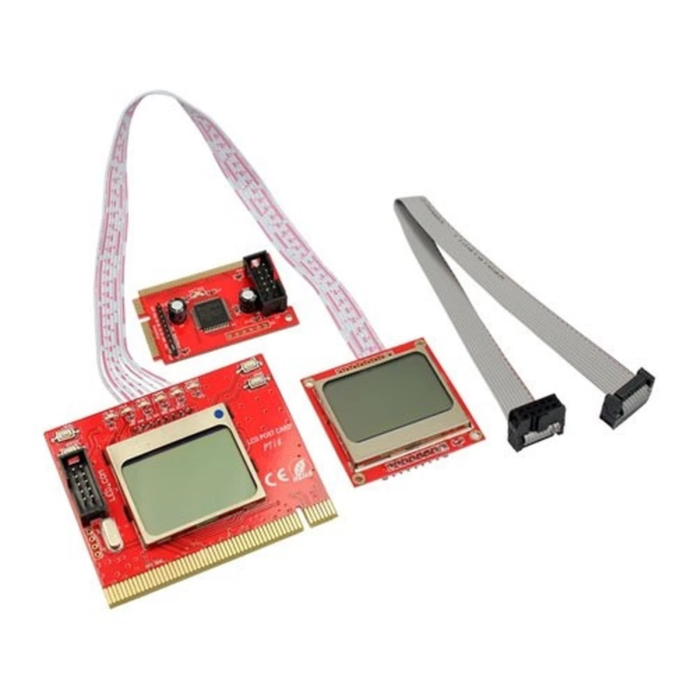 PCI-Diagnosekarte für PC mit LCD-Display PTI-8