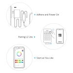 SONOFF L2 Lite 5 Meter intelligente WiFi LED-Strip mit Fernbedienung und App