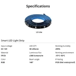 SONOFF L2 Lite 5 Meter intelligente WiFi LED-Strip mit Fernbedienung und App