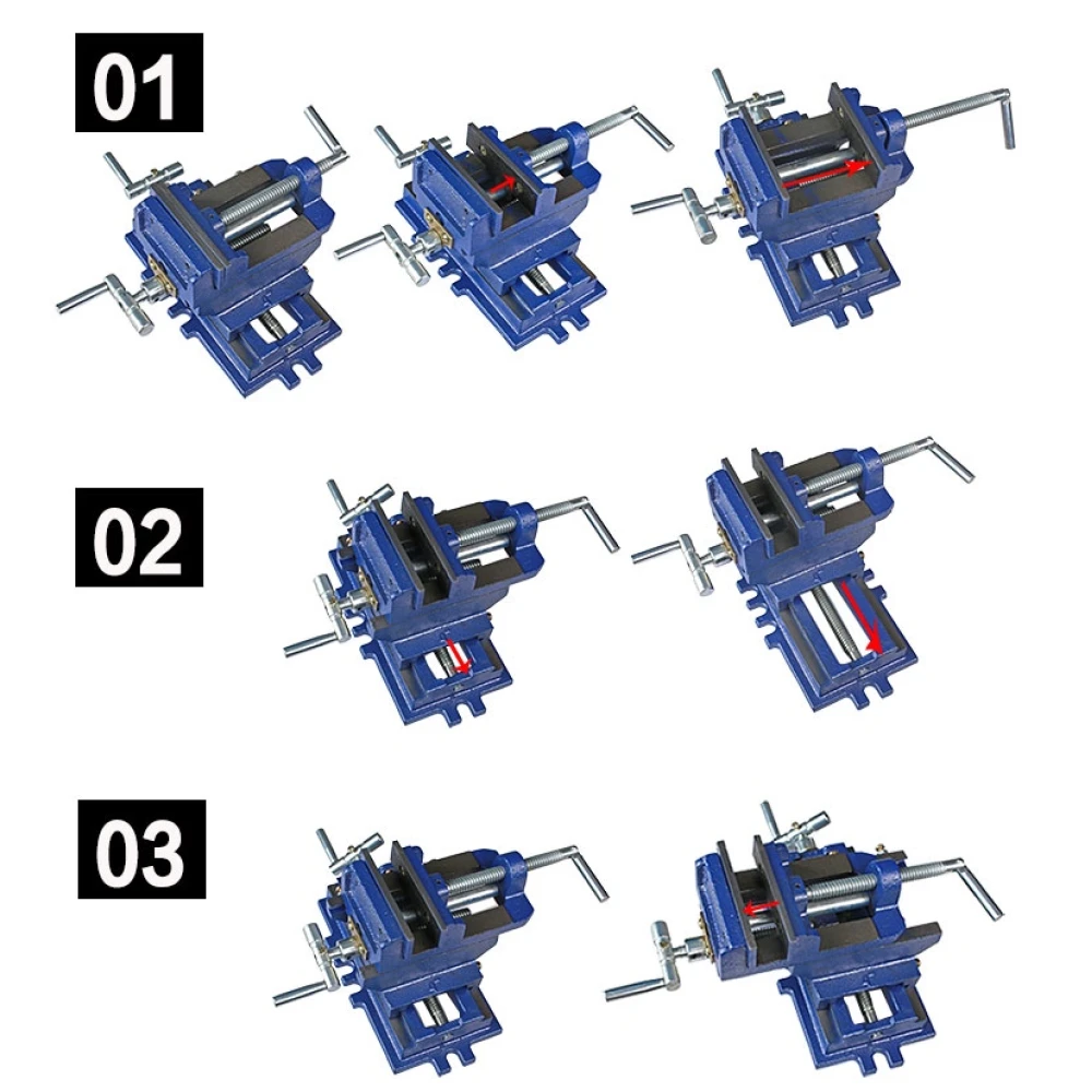 100mm Schraubstock TSX TOOL für präzise und robuste Arbeiten