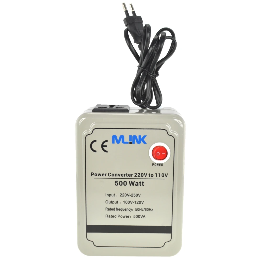 Spannungswandler 220V auf 110V 500W - Maximaler Konverter