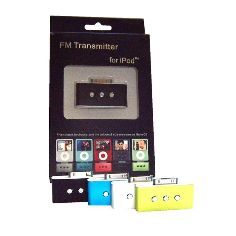 Kabelloser FM-Transmitter für iPod schwarz - Satkit
