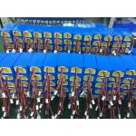 PVC-Schrumpfschlauch 1m x 210mm x 0.15mm für Akkupack blau