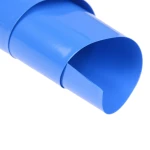 PVC Schrumpfschlauch für Batteriepack 1m x 280mm x 0.15mm Blau