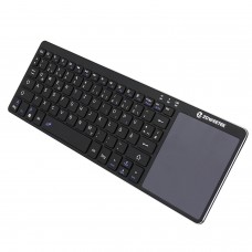 Ultra Slim 2,4ghz Kabellose Tragbare Kodi Xbmc-Tastatur Mit Großer Multi-Touch-Touchpad-Maus Für Den Mobilen Einsatz
