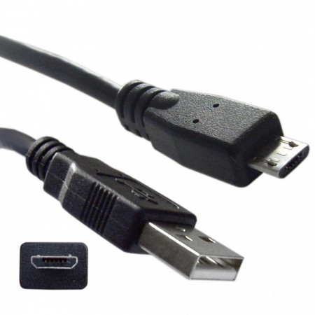 USB Kabel 2.0 auf MicroUSB 1m M/M - Kabel USB Electronic equipment  1.00 euro - satkit