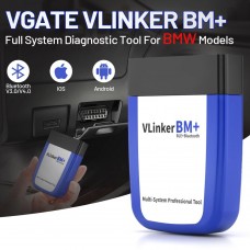 Vgate vLinker BM+ Bluetooth 4.0 ELM327/ELM329 OBD2 Diagnosescanner für BMW/MINI kompatibel mit iOS & Android
