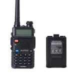 Baofeng UV-5R 8W Funkgerät mit Ohrhörer und Dualband VHF/UHF