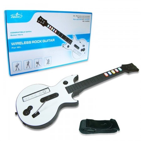 Wii Kabellose Gitarre Wii DDR/MUSIC ACCESSORIES  16.99 euro - satkit