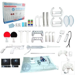 Wii Motion Plus 100in1 Sports Pack - Komplettes Zubehörset für Nintendo Wii