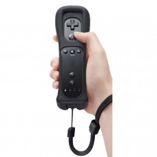 Wii Remote Controller mit integrierter Wii Motion Plus [KOMPATIBEL] Schwarz